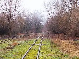 Część układu torowego