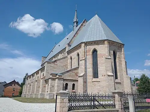 Widok od prezbiterium