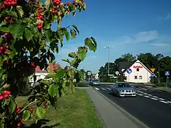 Droga w centrum Bogdańca