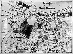 Miasto i zamek w 1850