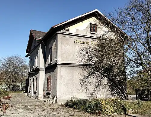 Widok od strony torowisk