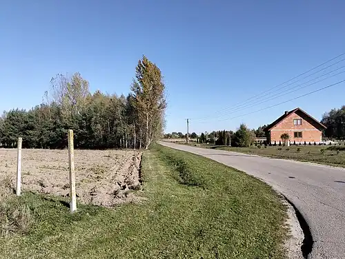 Rozproszona zabudowa przysiółka