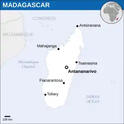 Mapa opisywanego kraju
