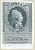 d’Éon jako Mademoiselle de Beaumont