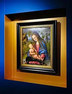 Obraz prezentowany na Zamku Królewskim na Wawelu (2021)