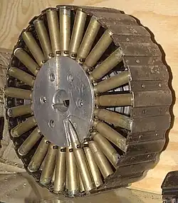 Magazynek dyskowy karabinu maszynowego Lewis