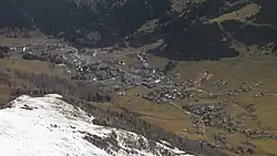 Widok na Malbun z Augstenberga