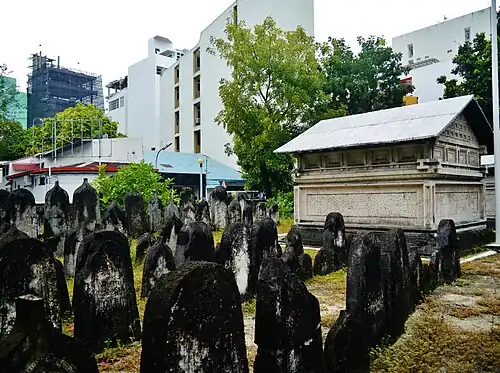 Cmentarz i otoczenie meczetu (2018)