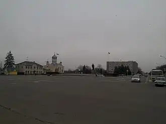 Główny plac w mieście