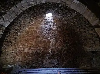 Wnętrze jednego z budynków (2020)