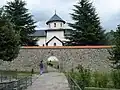 Wejście na teren monasteru