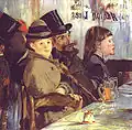 Édouard Manet: Au café (Sammlung Oskar Reinhart 'Am Römerholz'  Winterthur)