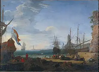 Seaport Scene, The Fogg Museum, Cambridge (Massachusetts)