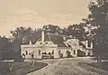 Widok dworu przed 1912