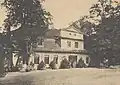 Widok dworu przed 1912