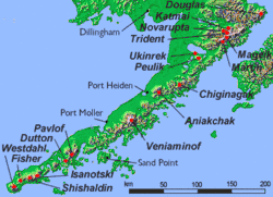 Mapa pasma górskiego