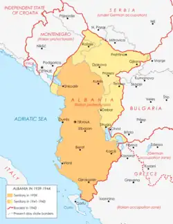 Mapa opisywanego kraju