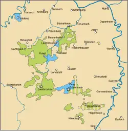 Mapa opisywanego kraju