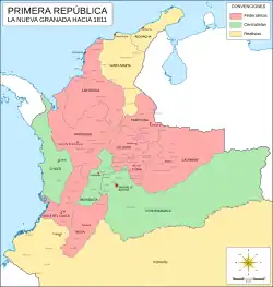 Mapa opisywanego kraju