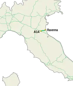 Mapa A14dir
