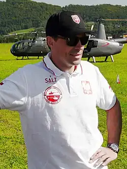 Marcin Szamborski, pilot śmigłowcowy