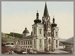 Świątynia w 1890 roku