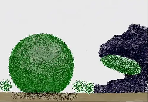 Marimo, trzy formy wzrostu