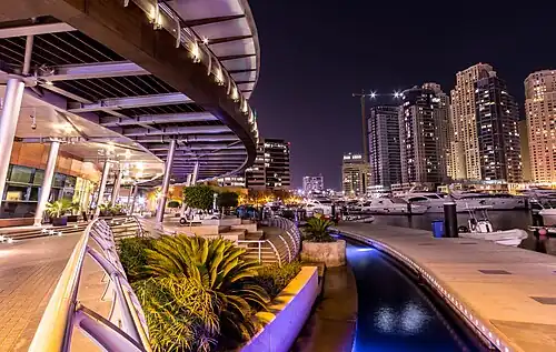 Dubai Marina Yacht Club, 2013.
