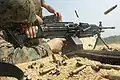 M249 SAW używany przez US Marines
