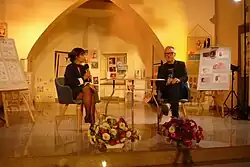 Urszula Glensk i  Mariusz Szczygieł