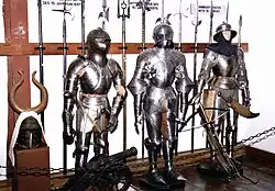Kolekcja XV i XVI wiecznych zbroi