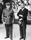 Philippe Pétain i Pierre Laval, ok. 1942