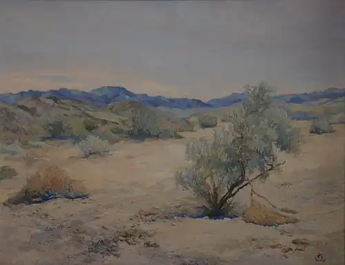 Early in Day in Desert Quiet, 1965
