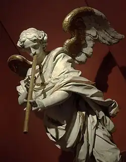 Anioł grający na flecie (po 1681), Muzeum Narodowe we Wrocławiu