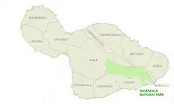 Plan Park Narodowy Haleakalā