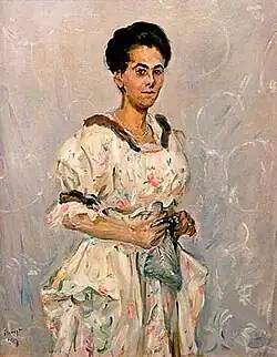 Portret Helen Lewin autorstwa Maxa Slevogta