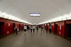 Stacja Majakowskaja, metro w Petersburgu