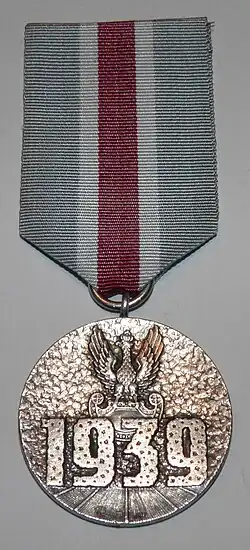 Medal „Za udział w wojnie obronnej 1939”
