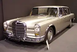 Mercedes-Benz 600 (W100) - 2 miejsce w europejskim Car Of The Year 1964