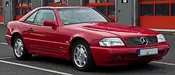 Mercedes-Benz SL IV - 2 miejsce w europejskim Car Of The Year 1990
