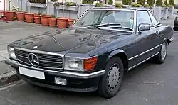 Mercedes-Benz 350 SL - 3 miejsce w europejskim Car Of The Year 1972