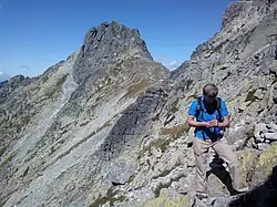 Mięguszowiecki Szczyt Pośredni i Przełęcz pod Chłopkiem