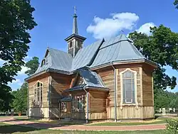 Widok od strony sanktuarium