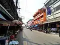 Jedna z ulic w centrum miasta, Chiang Rai