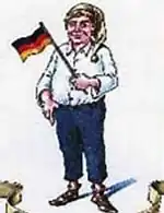 Niemiecki_Michel flaga