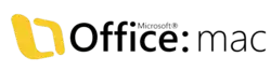 Logo Microsoft Office 2008 for Mac