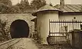 Tunel kolejowy, przed 1930