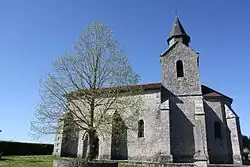 Kościół w Milhaguet (2014)