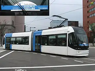 Tramwaje TLR0600 na linii „Portram”