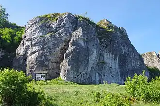 Skała z Grotą od północy